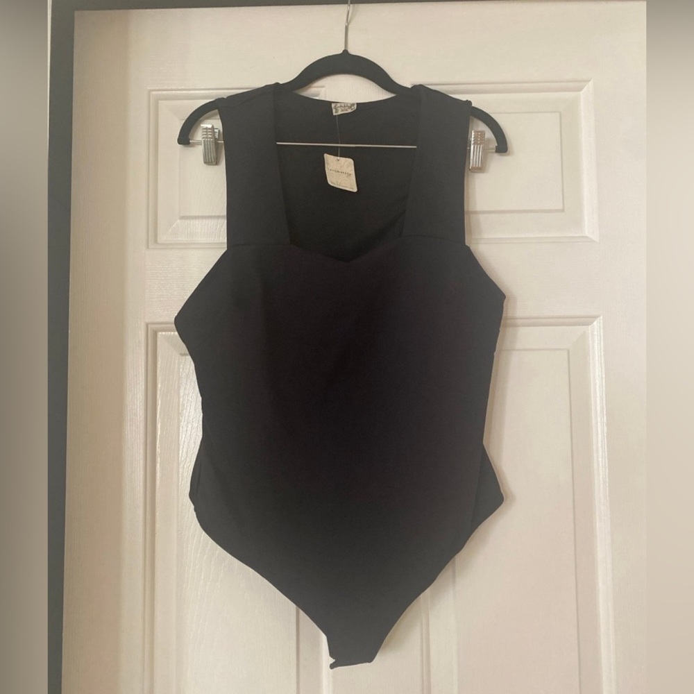 FREE PEOPLE She's So Sleek Bodysuit